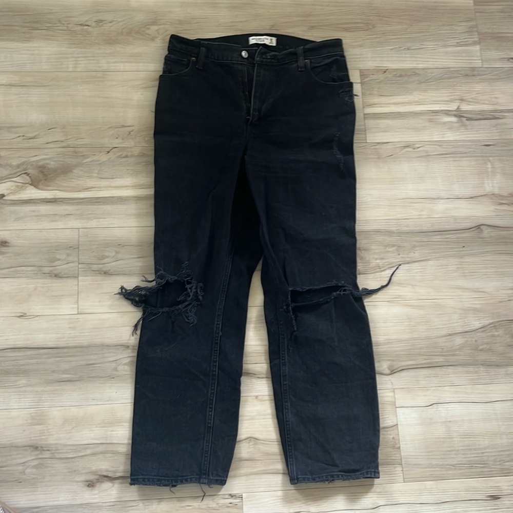 Abercrombie High Rise Curve Love Jeans